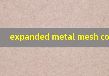 expanded metal mesh cost